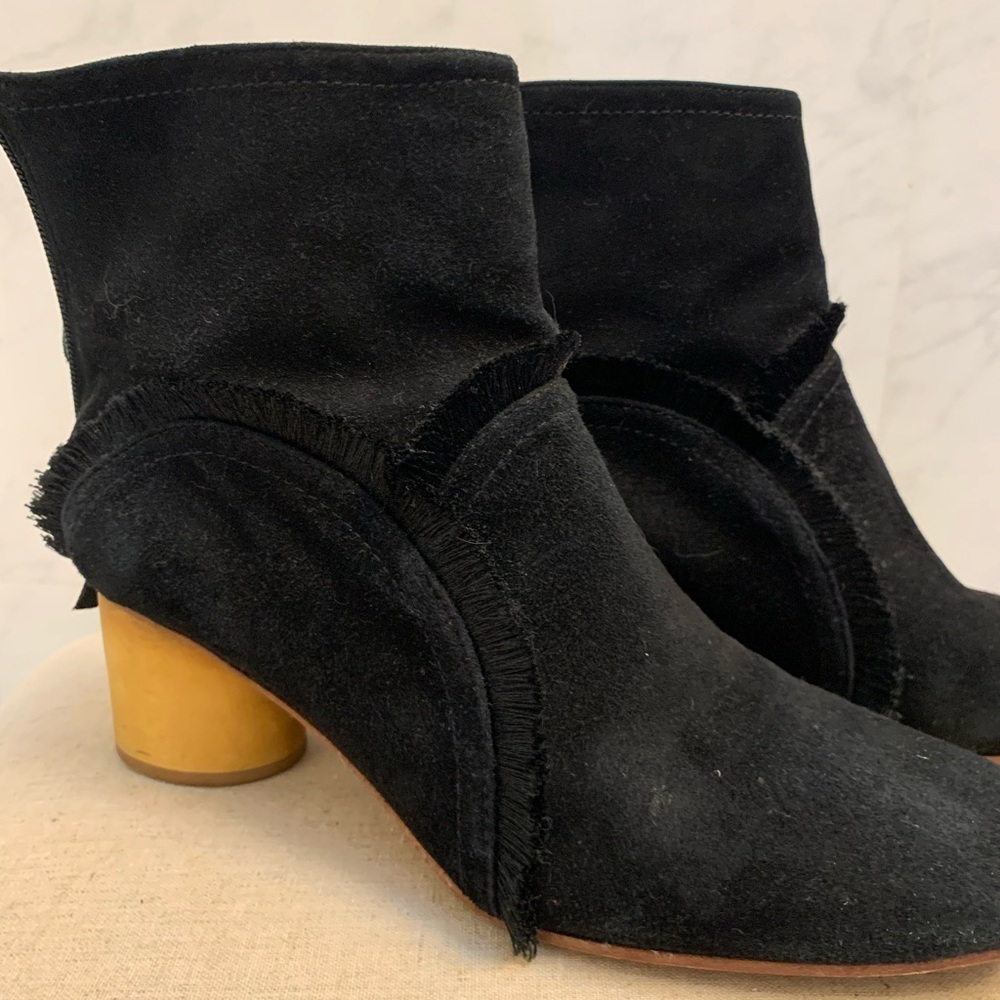 Bernardo suede ankle boots